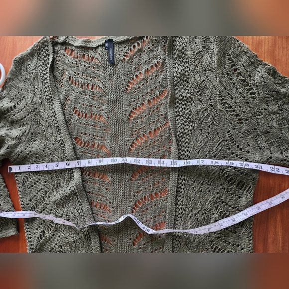 Maurices size XL green cardigan - Picture 8 of 9